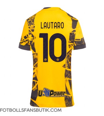 Inter Milan Lautaro Martinez #10 Replika Tredje Tröja Damer 2024-25 Kortärmad